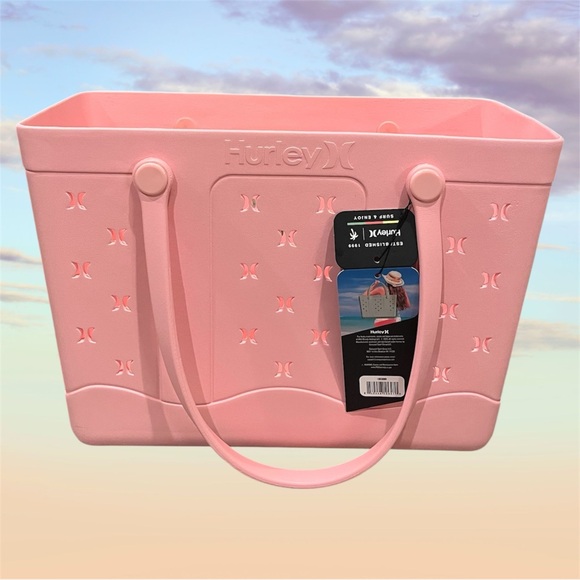 Hurley Pink Women's Bogg Bag XL - Picture 3 of 8